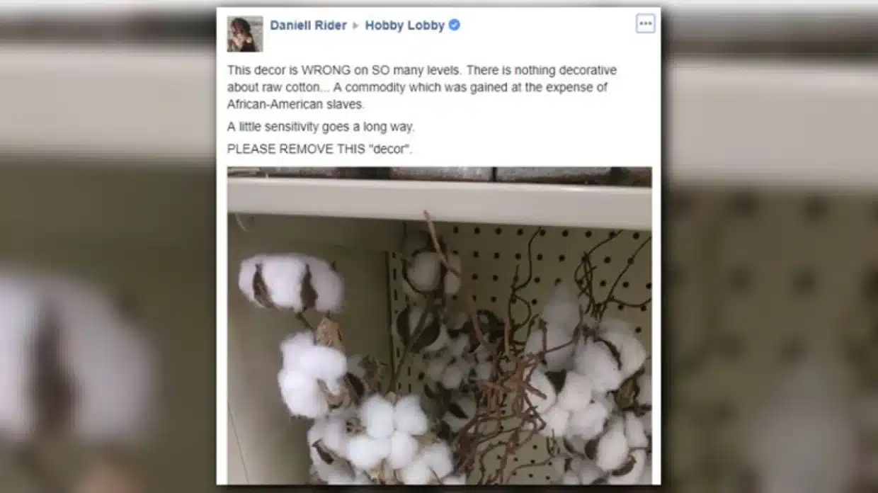 Woman’s Facebook Post About ‘Offensive’ Hobby Lobby Decoration Sparks